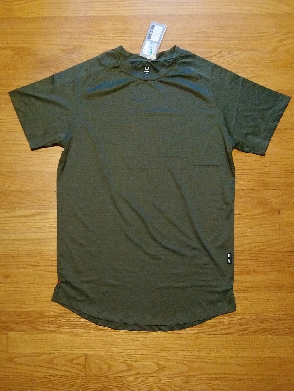 ASRV DSG-0660 Men's Olive Green Performance Tee